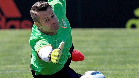 Shay Given won 134 caps for the Republic of Ireland in a 20-year international career