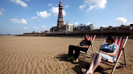 Blackpool deckchairs 2011