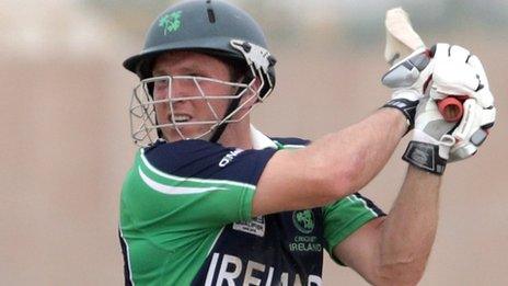 Gary Wilson steered Ireland to victory in the first of three T20 games against PNG