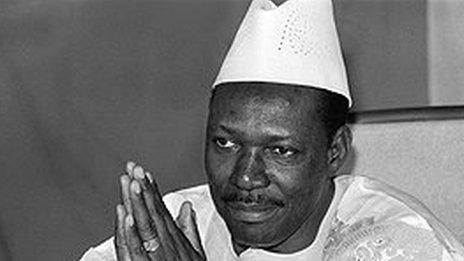 Malian leader Moussa Traore