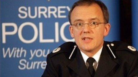 Sir Mark Rowley at Surrey Police