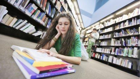 girl reading