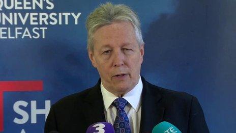 Peter Robinson speaking about the Good Friday Agreement
