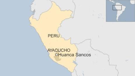 Map of Peru