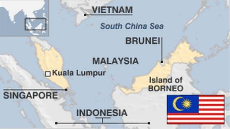 Map of Malaysia