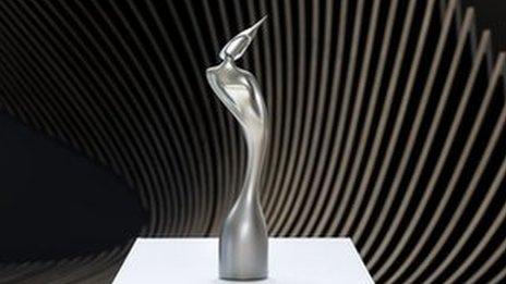 Brits statuette designed by Dame Zaha Hadid