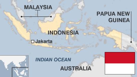 Indonesia map