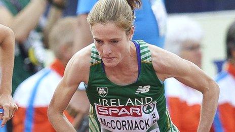 Fionnuala McCormack finished a heartbreaking fourth in the 10,000m at the European Championships in Amsterdam