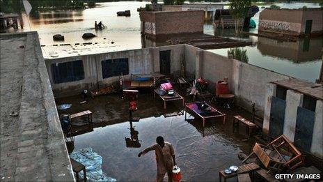 The village of Vasandawali south of Muzaffargarh in Punjab, Pakistan