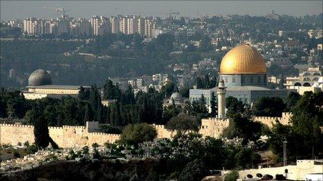 View of East Jerusalem (photo: Martin Asser)