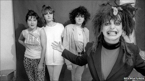 Ari Up, right, and The Slits