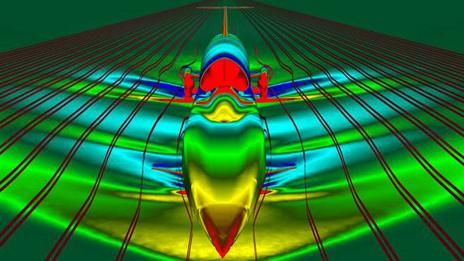 Computerised images of Bloodhound. Pic: Swansea University
