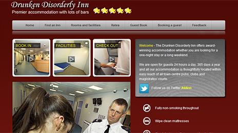 Drunken Disorderly Inn website