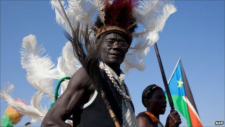 Sudanese supporters of secession