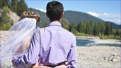 Bride and groom