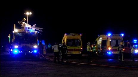 Emergency drill at Guernsey Airport