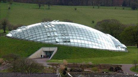 The Great Glasshouse at the National Botanic Garden of Wales