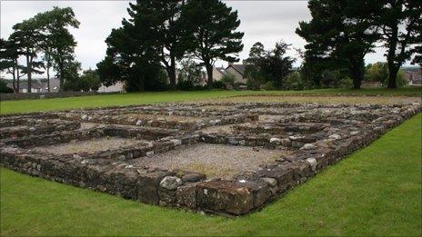 Roman barracks