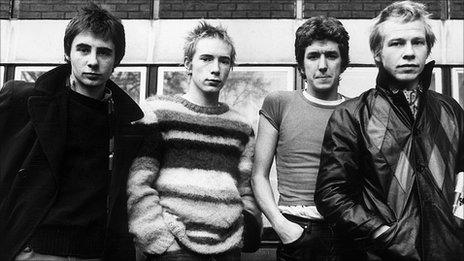 The Sex Pistols in 1976