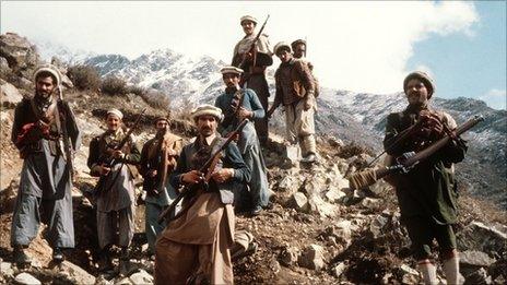 Afghan Mujahideen fighters (file picture)