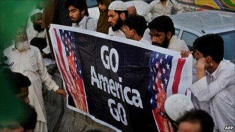 An anti-American rally in Karachi. Photo: 6 May 2011