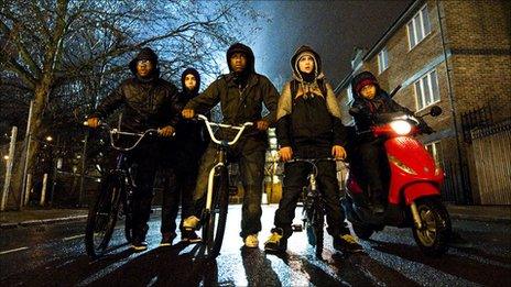 The gang in Attack the Block