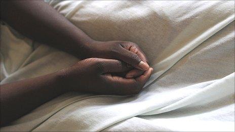 Congo rape victim (file image)