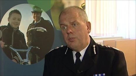 Staffordshire Police Chief Constable Mike Cunningham