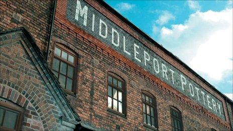 Middleport Pottery building