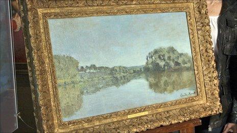 Is this really a fake Monet painting BBC News