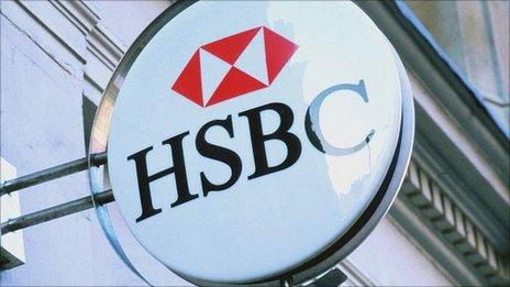 HSBC sign (generic)