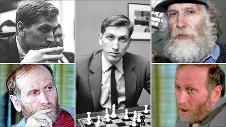 Bobby Fischer (AP and Getty Images)