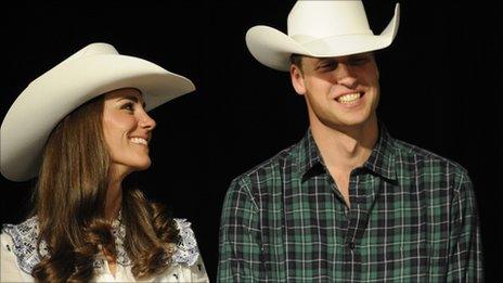 Duke and Duchess of Cambridge at Calgary Stampede