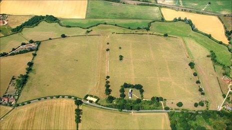 Caistor St Edmund Roman site, Norfolk (Photo: Mike Page)