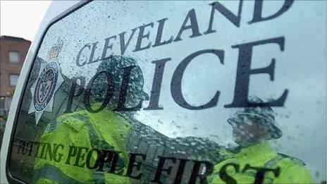 Cleveland Police vehicle