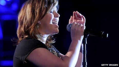 Kelly Clarkson studio tracks are leaked on the internet - BBC News