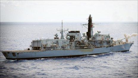 HMS Sutherland. Pic: Royal Navy