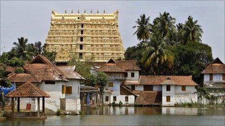 Shree Padmanabhaswamy temple, Kerala, India