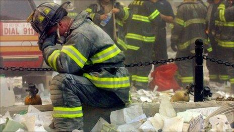 Firefighter on 9/11