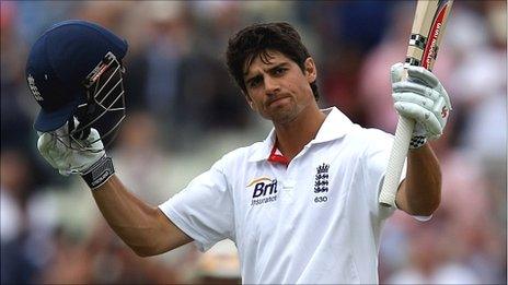 Alastair Cook completes his 19th Test century