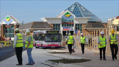 New bus station in Llanelli