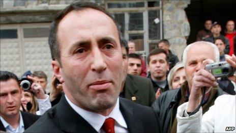 Ramush Haradinaj in 2008
