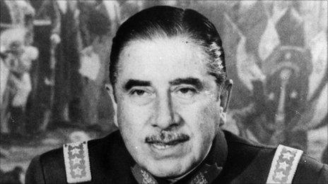 File photo of Augusto Pinochet