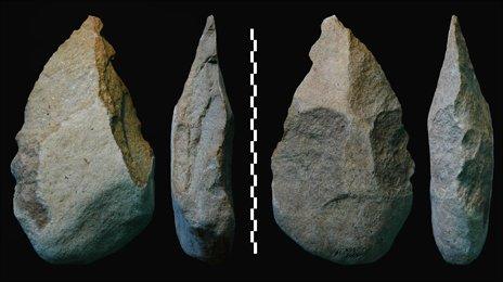 Stone tools put early hominids in China 2.1 million years ago