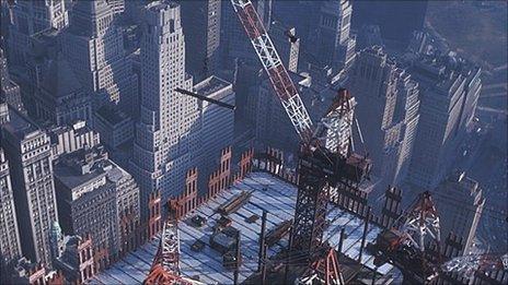 World Trade Center under construction