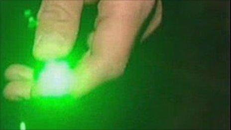 Green laser