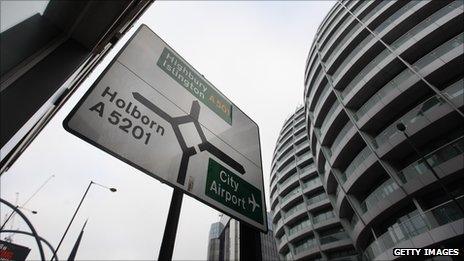 "Silicon roundabout" in east London