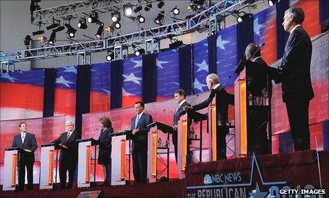 TV debate between presidential candidates