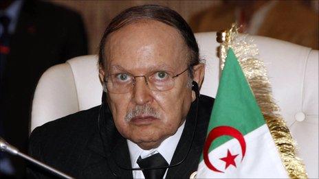 President Abdelaziz Bouteflika (archive shot)