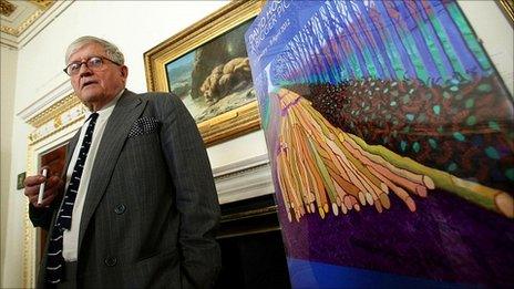 David Hockney at the Royal Academy